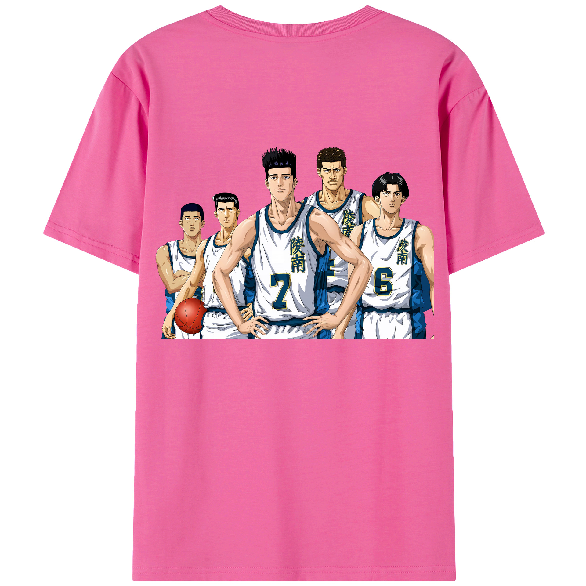 （画像用） SLAM DUNK／スラムダンク レディース半袖Tシャツ(バックプリント)